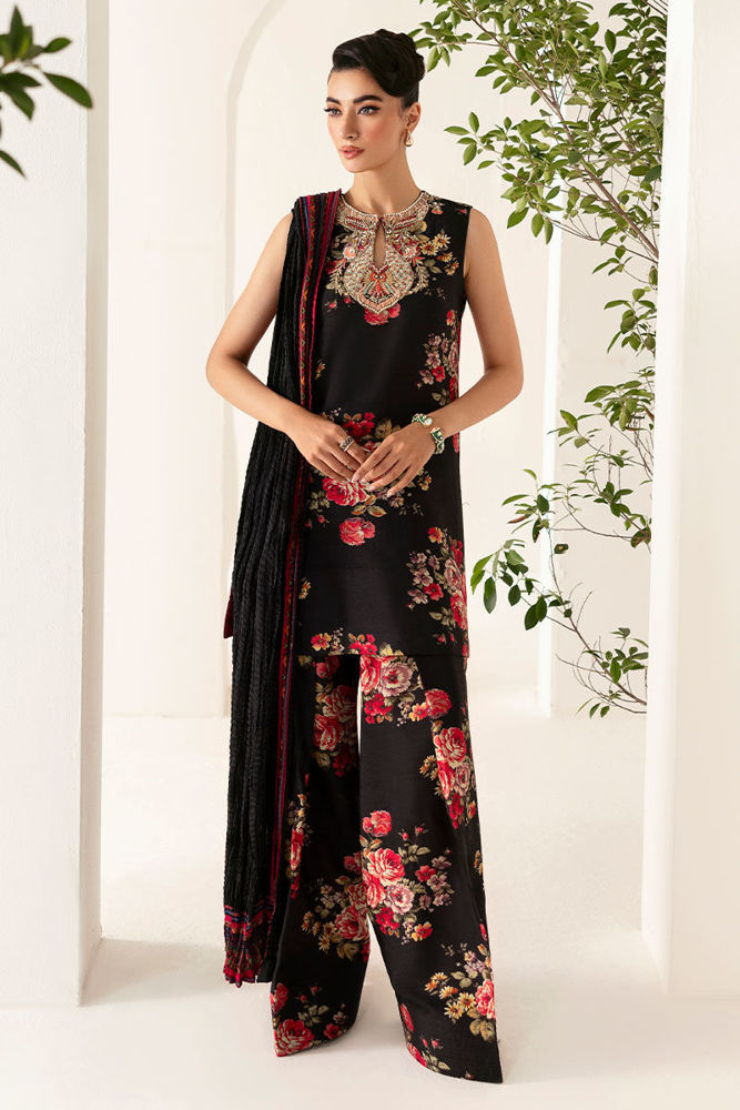 Picture of Midnight Bloom - Shirt, Pants and Dupatta