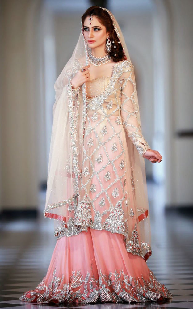 Picture of Peach angrakha