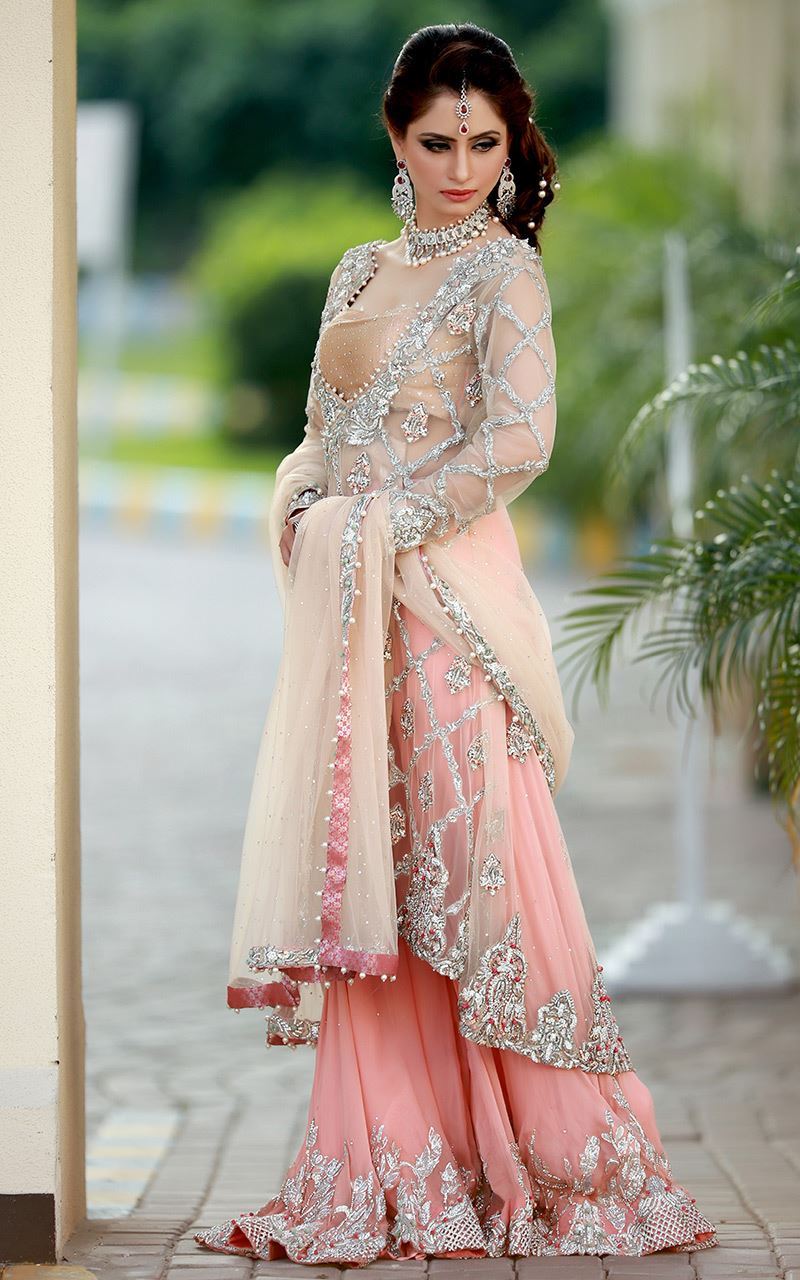 Picture of Peach angrakha