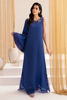 Picture of Oceanic Blue Cape - Kaftan Only