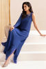 Picture of Oceanic Blue Cape - Kaftan Only