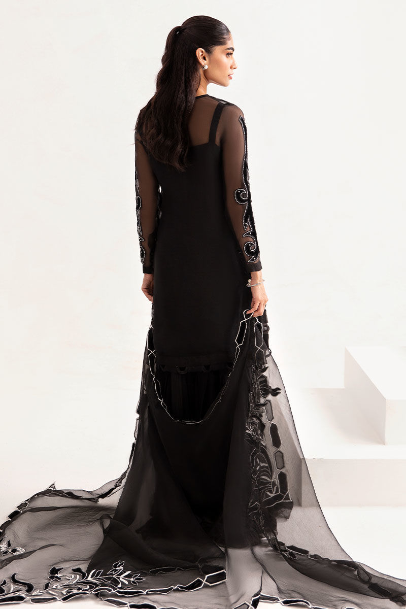 Picture of Black Fusion - Shirt, Pants and Dupatta