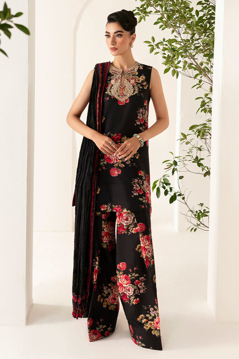 Picture of Midnight Bloom - Shirt, Pants and Dupatta