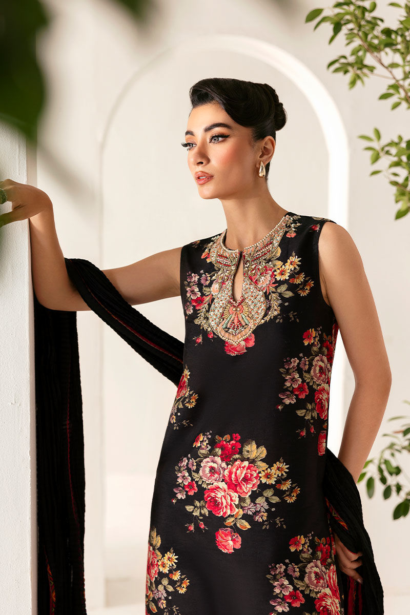 Picture of Midnight Bloom - Shirt, Pants and Dupatta