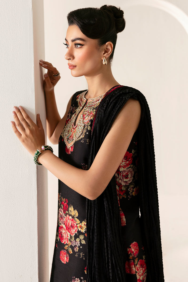 Picture of Midnight Bloom - Shirt, Pants and Dupatta
