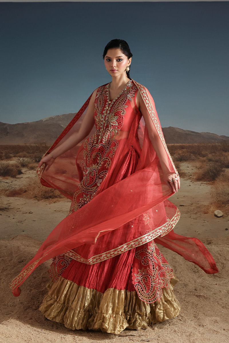 Picture of Serenya - Jacket, Lehnga, Dupatta and Blouse